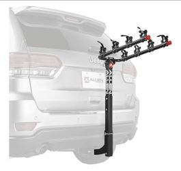 Allen Sports Deluxe 4-Bike Hitch Mount Rack (2-Inch Receiver) Black