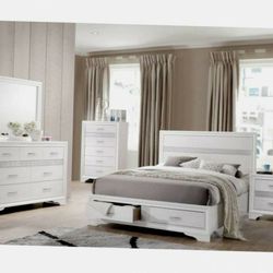Miranda 4Pc Queen Bed Set