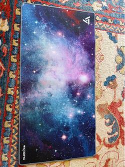 Free Gaming Mouse Pad – Extended Desk Mat (Galaxy Design)