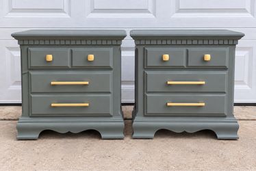 ✨ Set of 2 Refinished Nightstands ✨