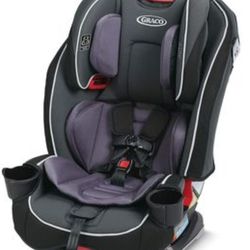 Graco SlimFit 3 in 1 Car Seat, Slim & Comfy Design Saves Space in Your Back Seat, Annabelle