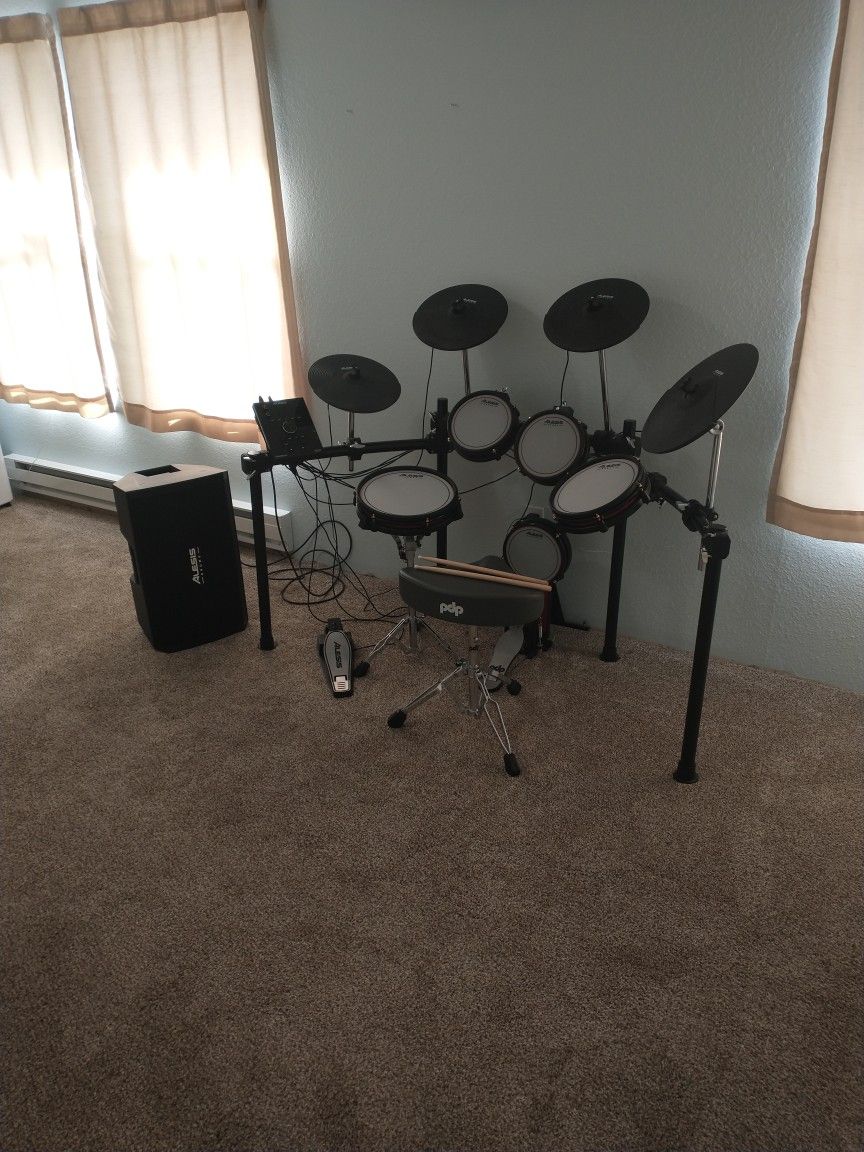 Alexis Crimson 2 Drum Set