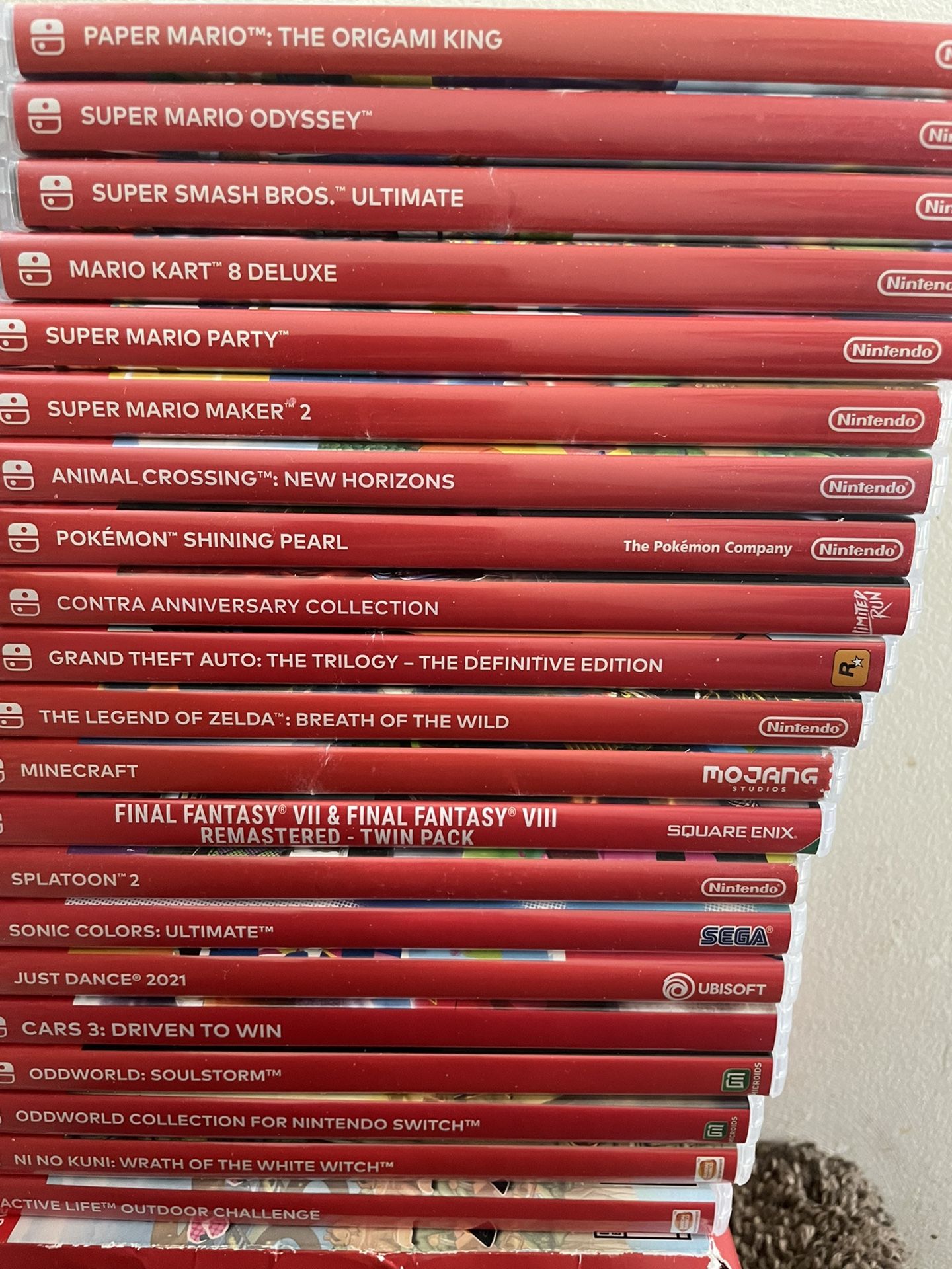 Nintendo Switch Game Lot