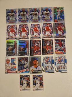Willson Contreras Baseball Card Lot (22 Cards)