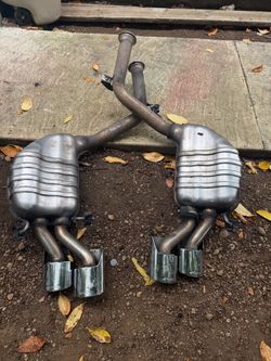 C63 mufflers