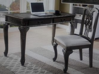 Desk and chair new