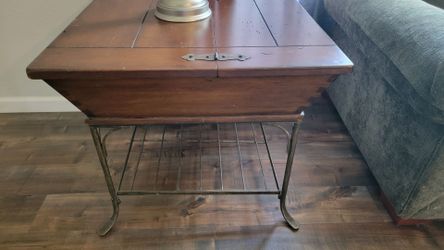 Two end tables w hidden drawer