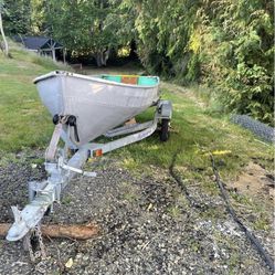 12ft Boat And Trailer