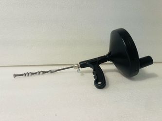 23 Ft Drain Auger Flexible Plumbing Snake Pipe Clog Remover Tool