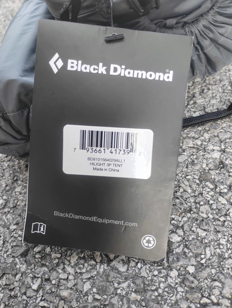Black Diamond Hilight Tent
