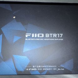 FiiO BTR17 Hi-Res Bluetooth DAC/Amp – LDAC, Balanced Output – Like New!