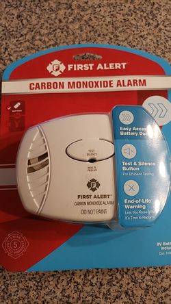 First Alert Carbon Monoxide Alarm