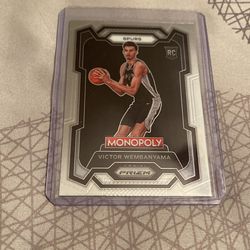 Rookie Monopoly Prizm Victor Wembanyama