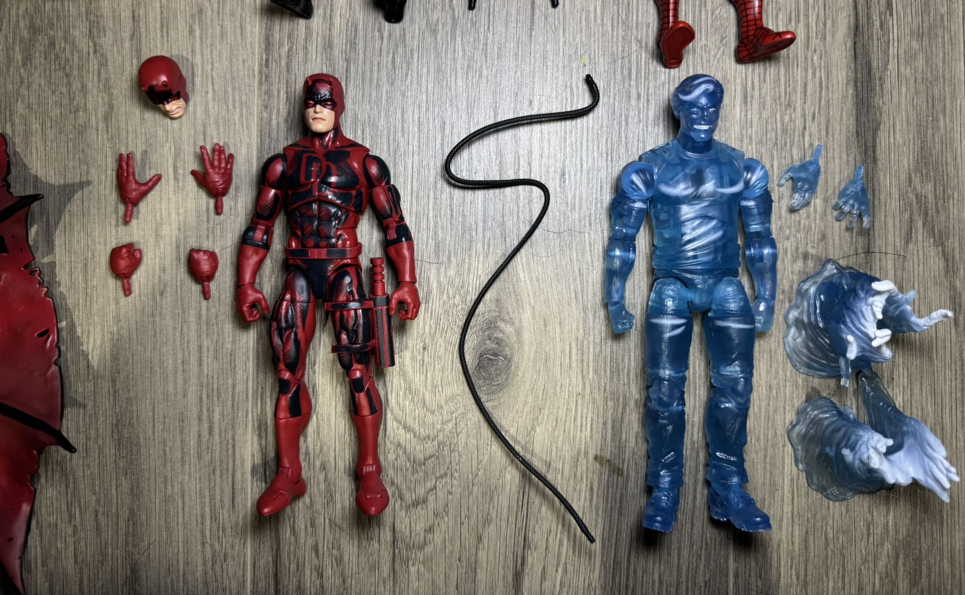 Marvel Legends Daredevil And Hydroman VHS 