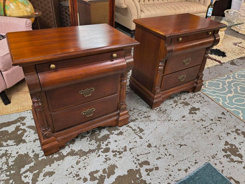 Pair Of End Tables For Sale 