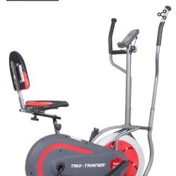 3-In-1 Upright Compact Exercise Bike

