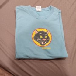 Supreme Black Cat Shirt 