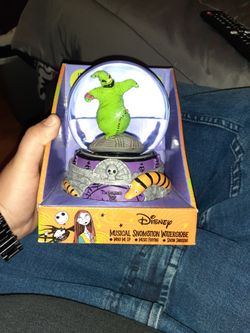 Oogie Boogie Musical Snomotion Globe