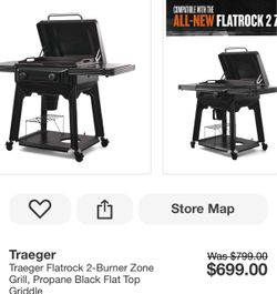 Traeger Flatrock 2-Burner Propane Flat Top Griddle