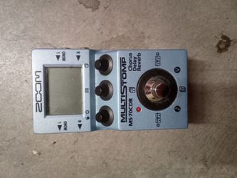 Zoom MS-70CDR MultiStomp Chorus Delay Reverb pedal