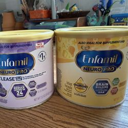 Brand new unused baby formula