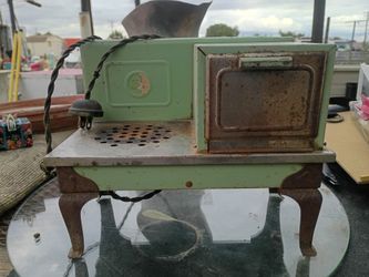 Vintage Miniature Toy Electric Stove