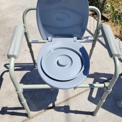 Bedside Commode, Shower Chair & Cane