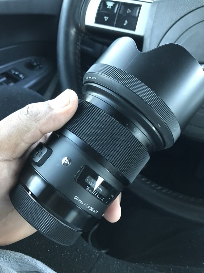 50 mm sigma art for Canon