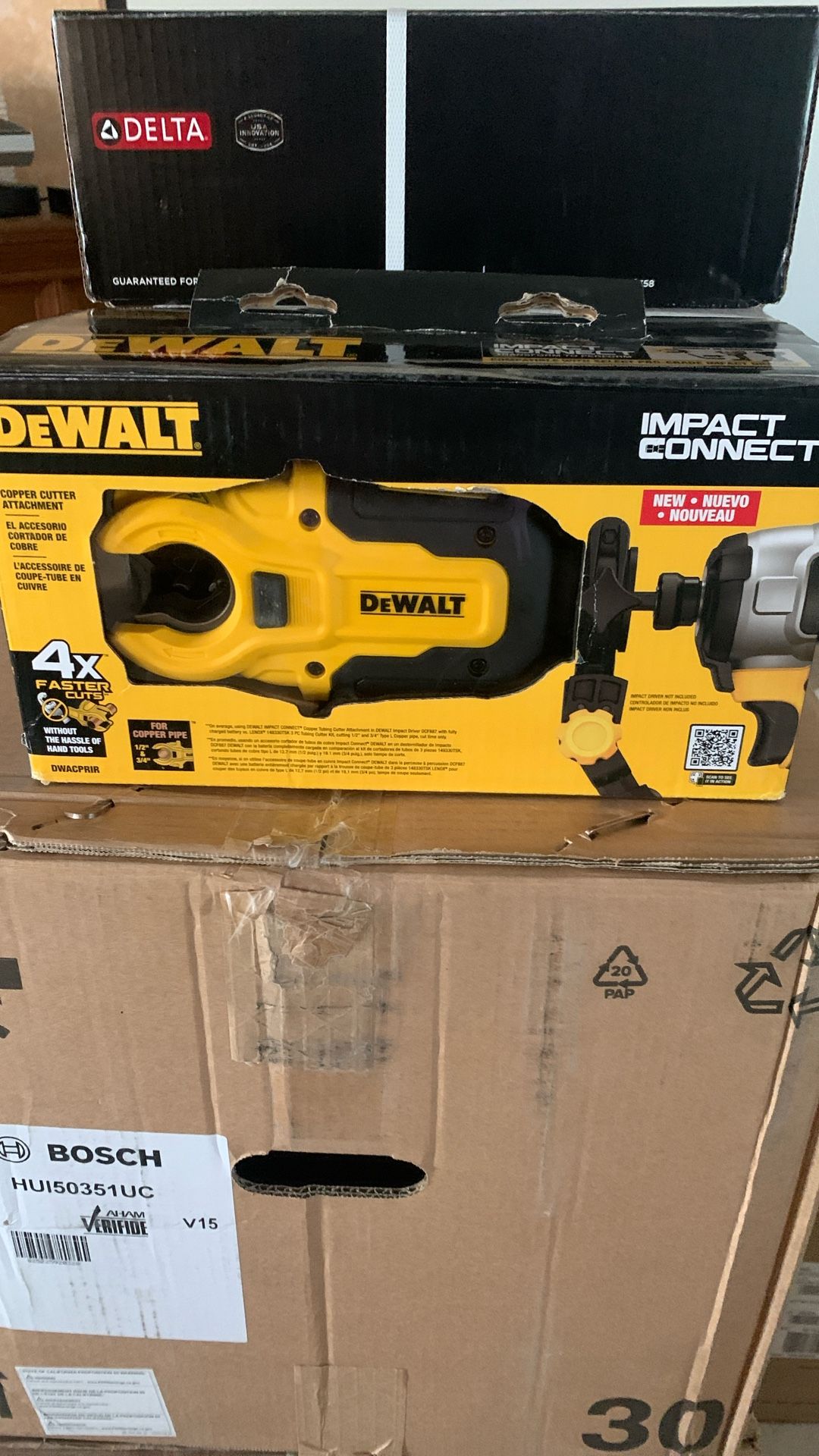 Copper Cutter Attachment De Walt Impact Connect