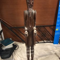 Carved Wooden Pilgram