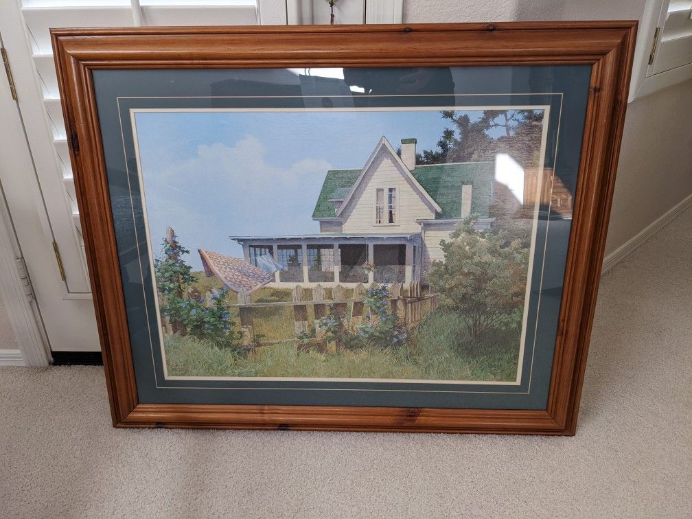 Framed Farmhouse Print