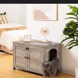 Cat Litter Box Cabinet