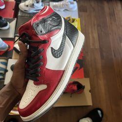Jordan’s 1 Snake Skin