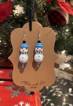 Holiday earrings