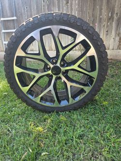 24 inch tires and rims