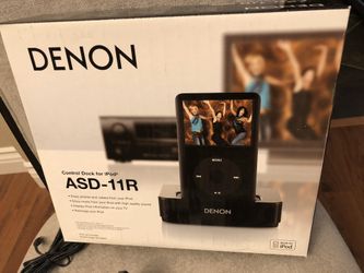 Denon control dock for iPod