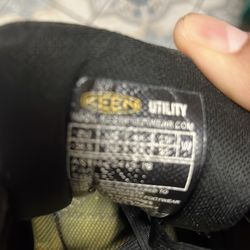 Steel toe keen shoes