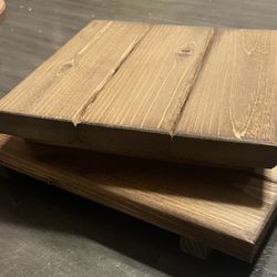 Wood Cake Stands