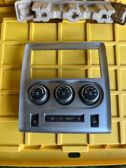 2012 challenger A/C control part
