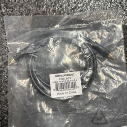 Monoprice 6ft Coaxial Audio/Video RCA Cable M/M RG59U 75ohm