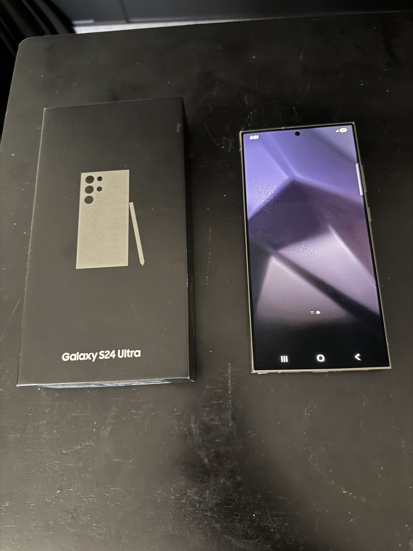 Samsung S24 Ultra Titanium Gray