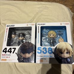 Nendoroid Solid Snake And Raiden