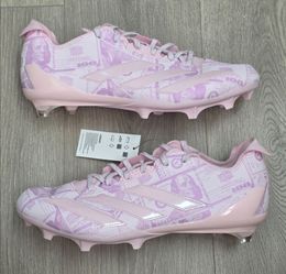 Adidas Adizero Electric 2 Currency Football Cleats JQ6683 Men's Size 12 NWT MSRP $140