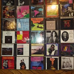 A lifetime collection of over 400 Jazz, Classical,, Bossa Nova Easy Listening and instrumental music CDs.