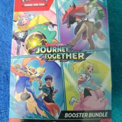 New Pokemon Journey Together Booster Bundle - SEALED W/ 6 Packs