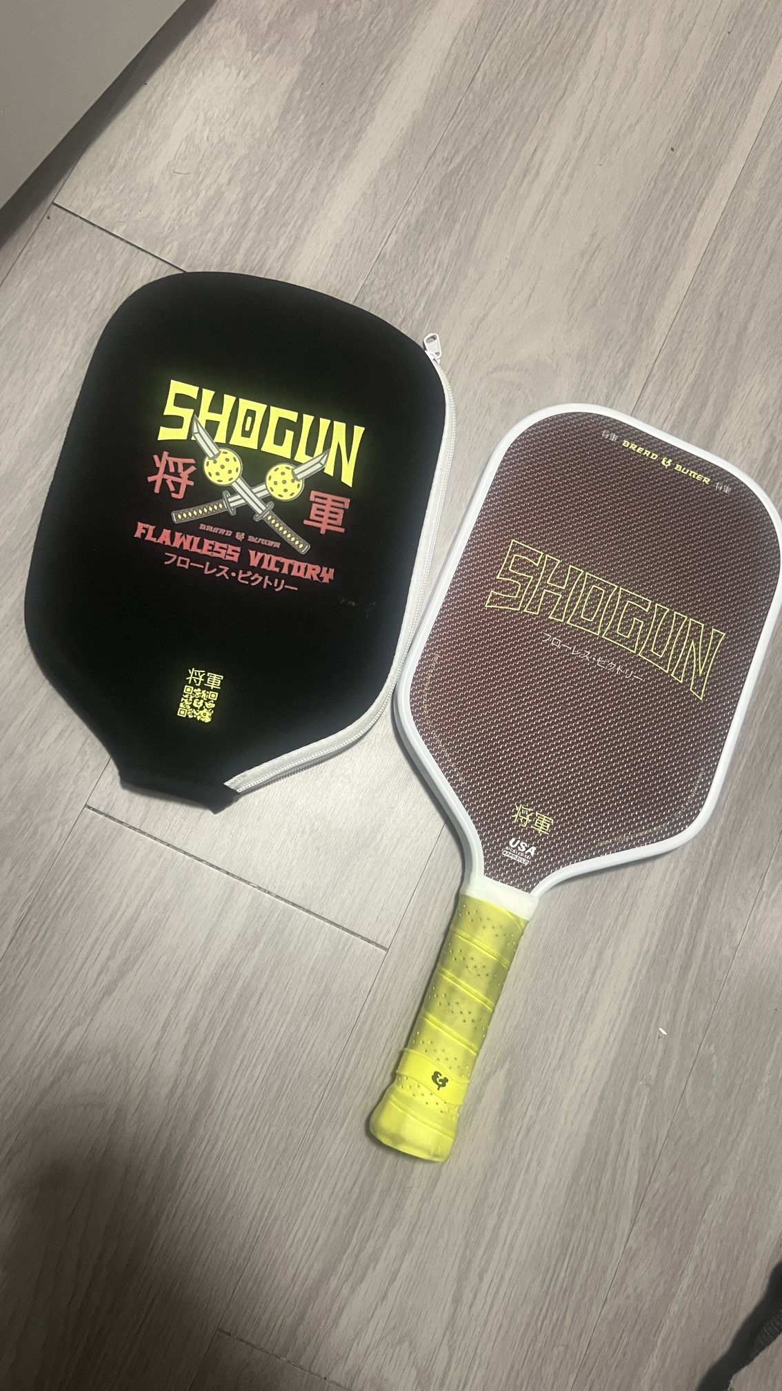 Bread & Butter Shogun Pickleball Paddle + Balls 