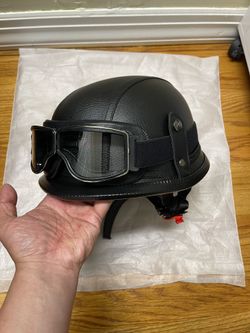 Helmet And Goggles 