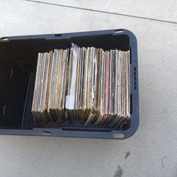 Tub Of Records Different Genres