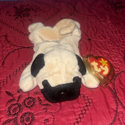 Tag Error TY Beanie Babies Pugsly