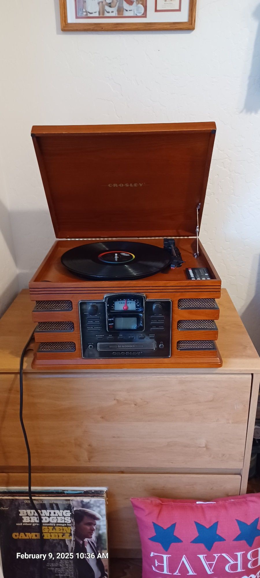 Crosley Entertainer Record Recorder To CD's